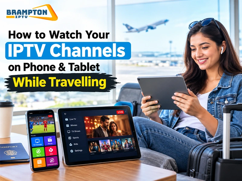 watch IPTV Channels on Phone & Tablet