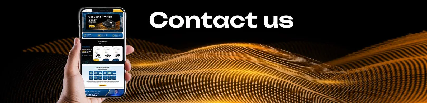 Contact-banner